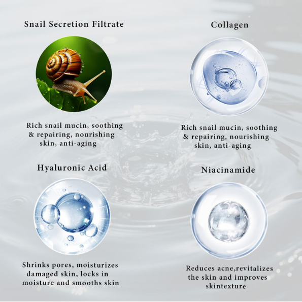 FAMORA Snail Mucin 96% Power Repairing Essence Serum (100ml)