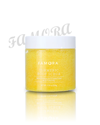 FAMORA Turmeric Body Scrub (250g)